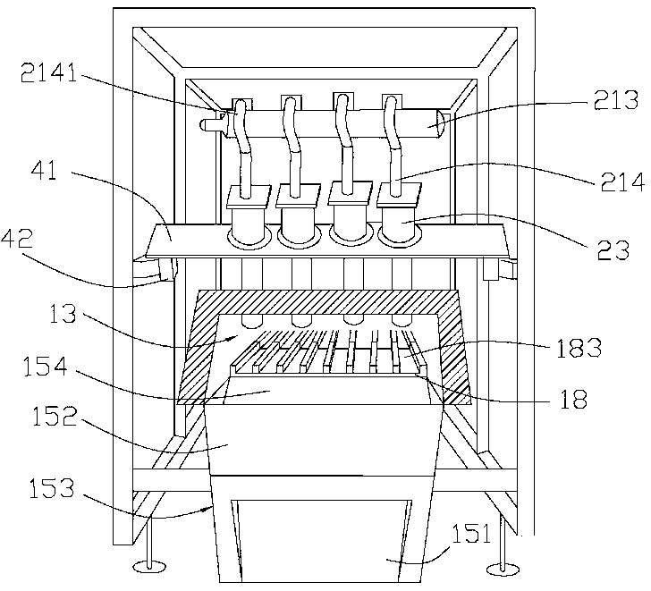 Continuous forging heating furnace