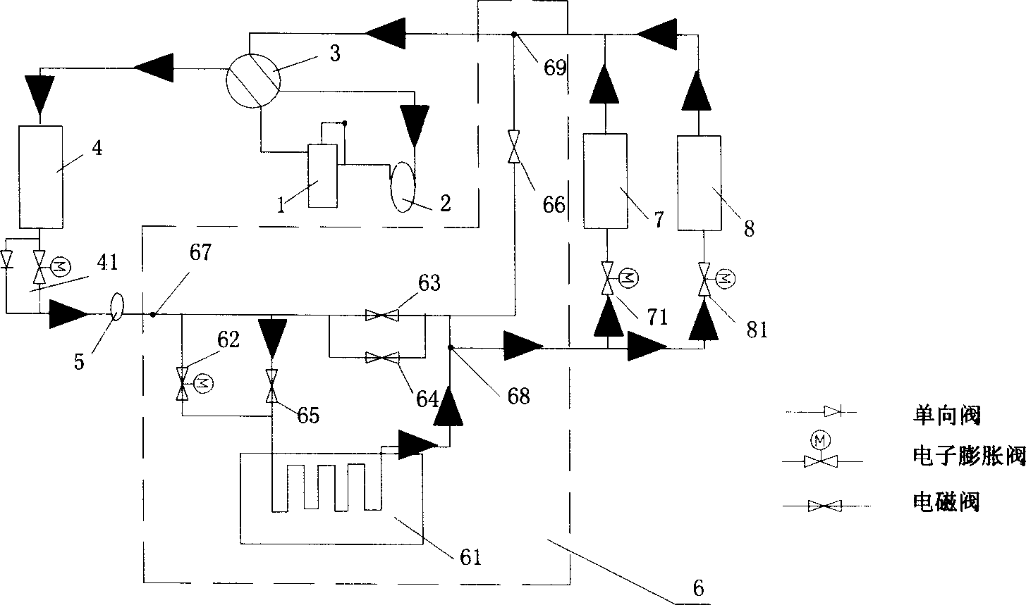 Ice cold accumulation set, air conditioning system using same and controlling method thereof