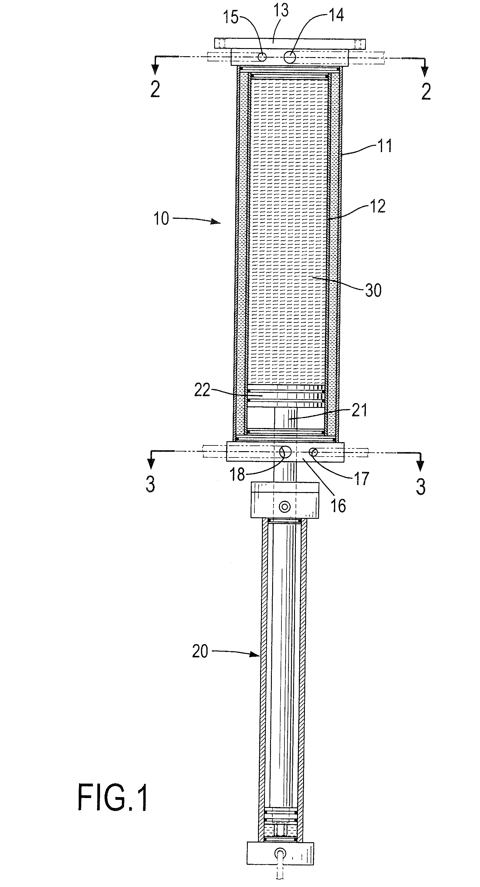 Feeding device for liquid materials