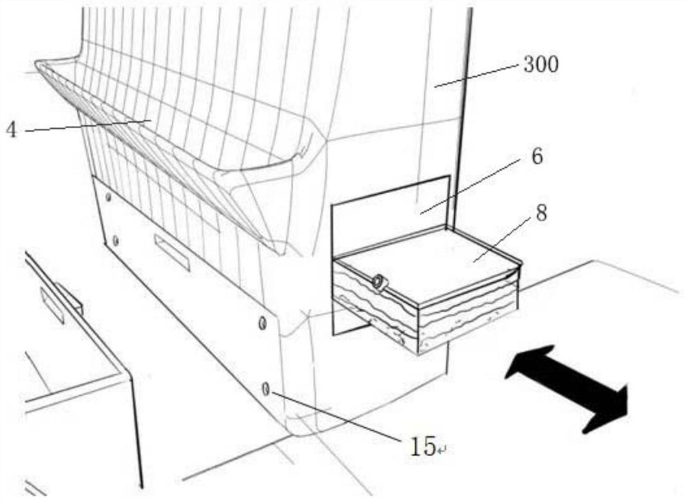 Indoor waterscape umbrella stand