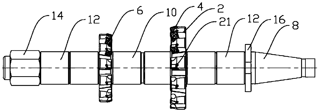 Connecting rod milling tool and connecting rod milling tool assembly