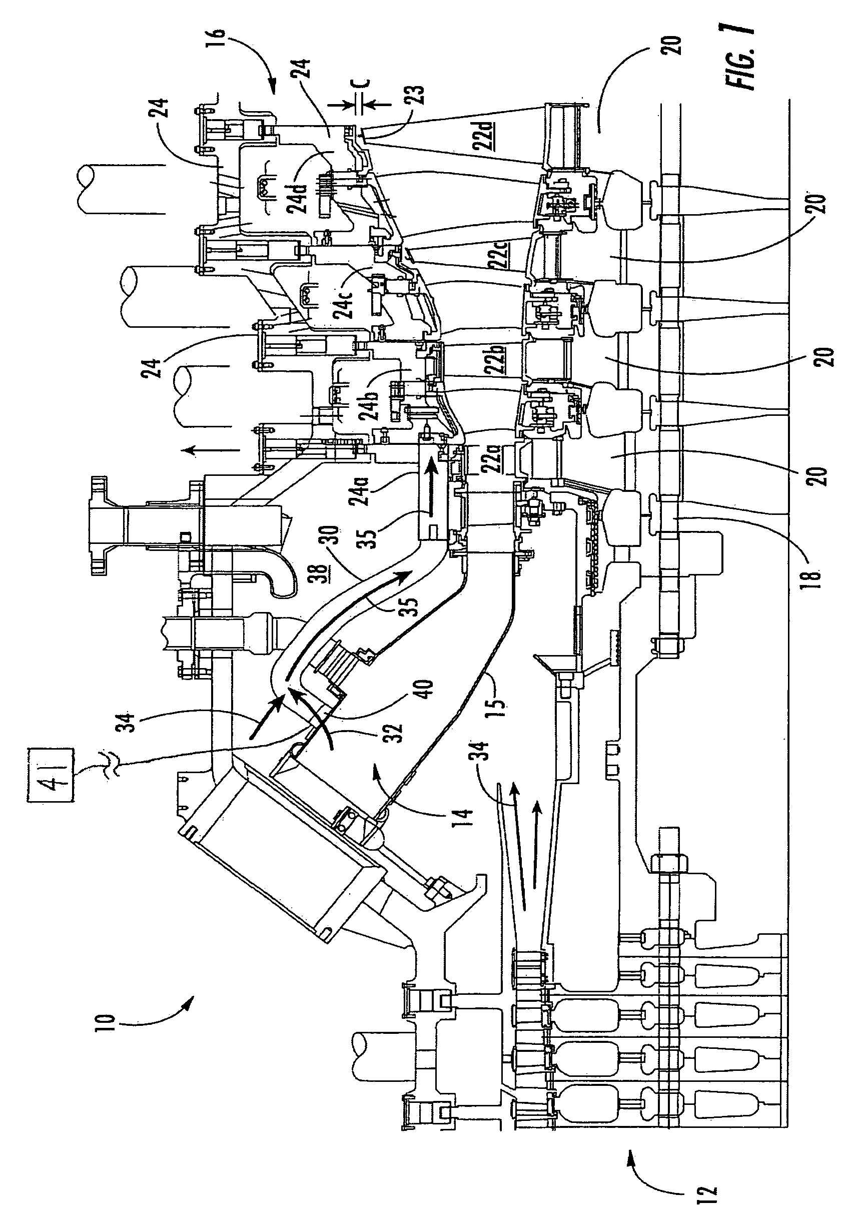 Blade tip clearance control