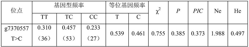 A SNP Molecular Marker Influencing Net Gross Rate of Alpine Merino Sheep and Its Application