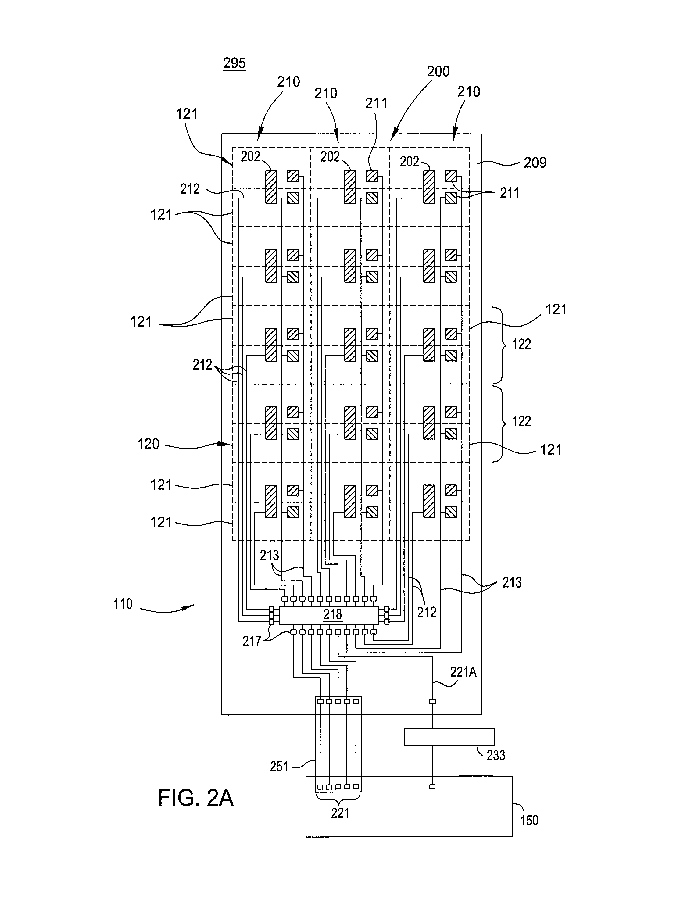 Single layer capacitive imaging sensors