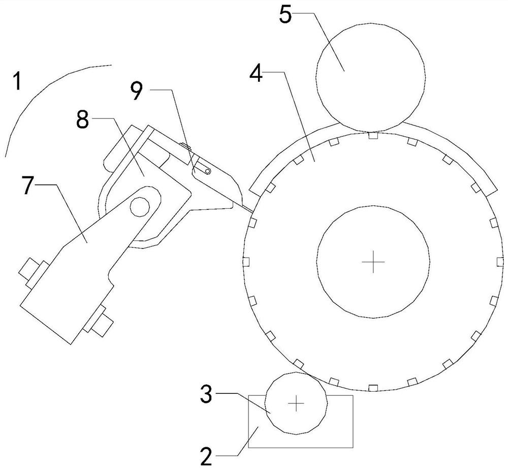 A printing machine doctor blade system with leveling function