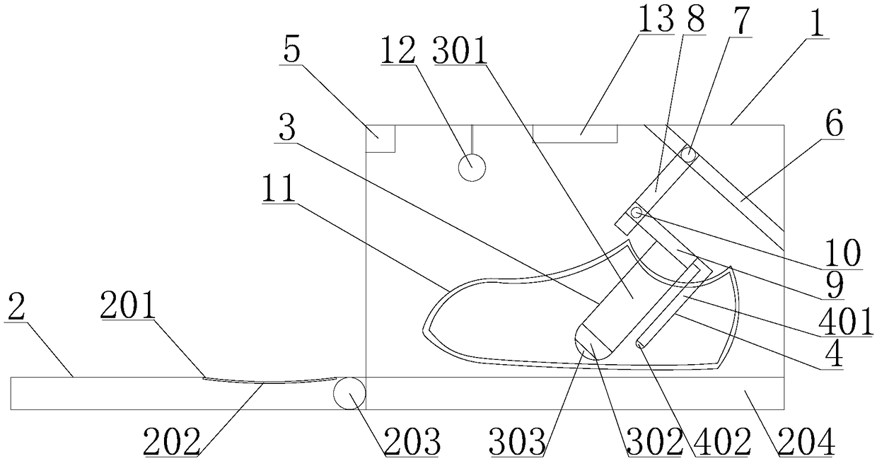 Intelligent deodorizing and dehumidifying shoe cabinet