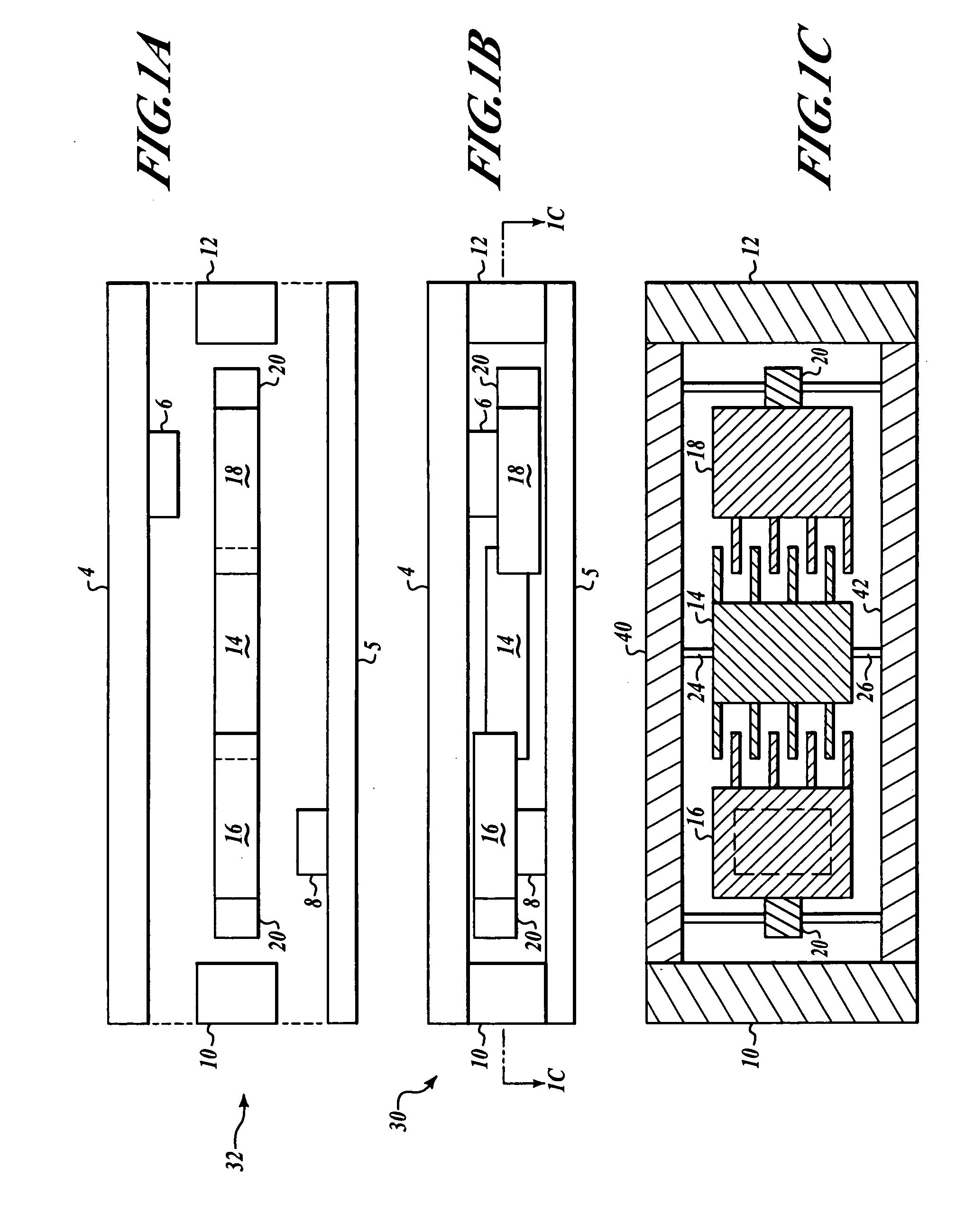 Z offset MEMS device