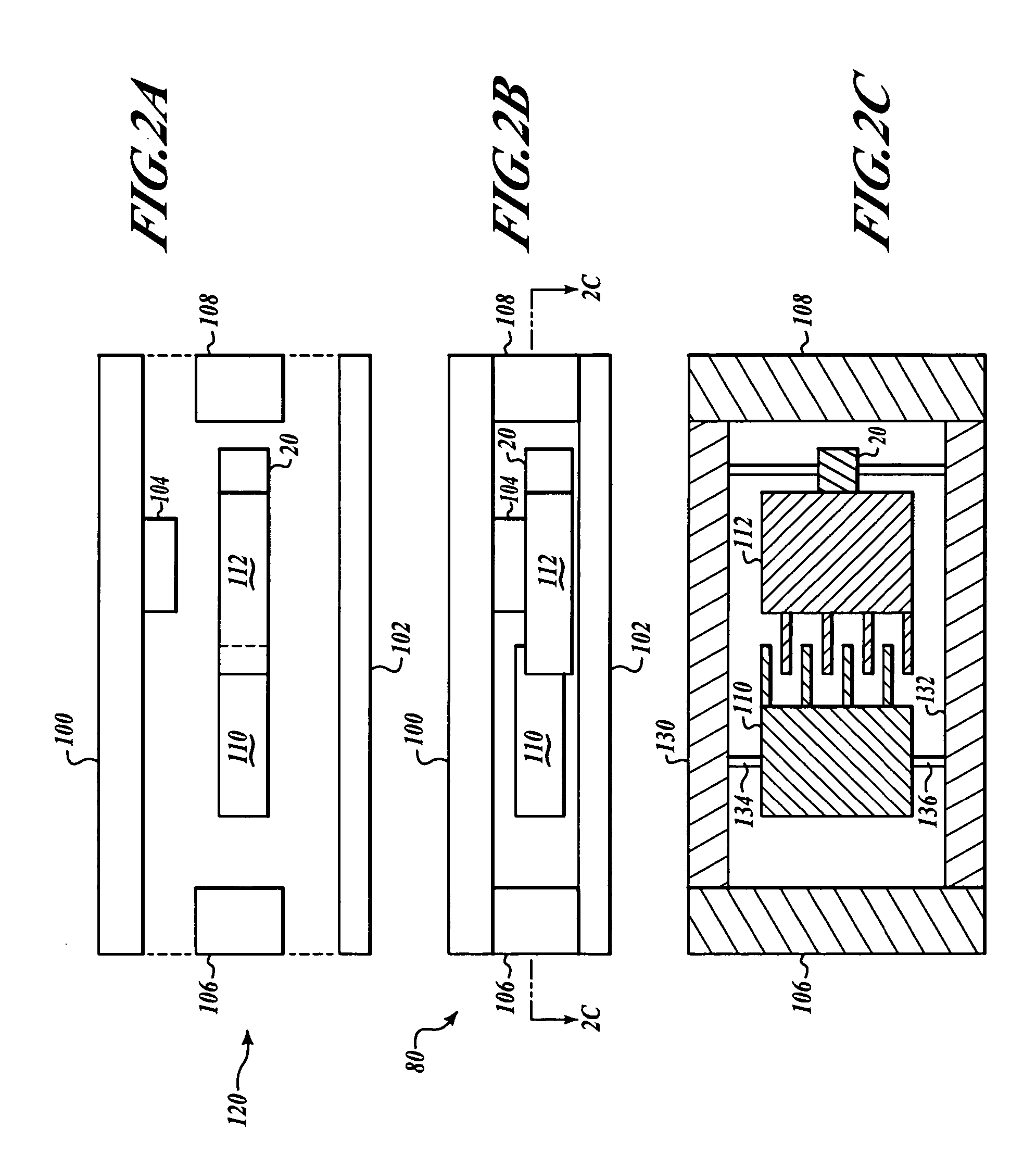 Z offset MEMS device