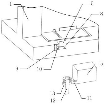 Glass door floor spring capable of being opened and closed by 360 degrees