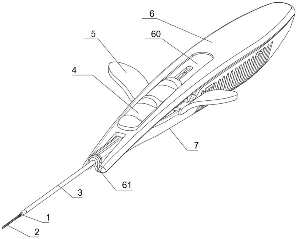 Medical catheter indwelling device