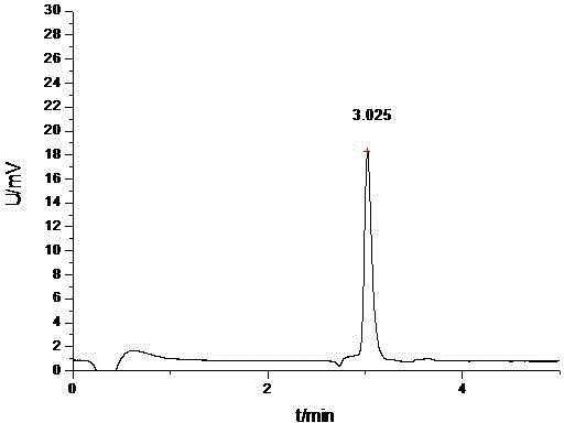 Method for measuring tert-butyl hydrazine hydrochloride by use of pre-column derivatization-high performance liquid chromatography