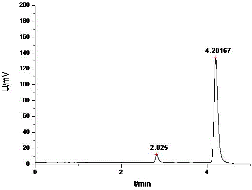 Method for measuring tert-butyl hydrazine hydrochloride by use of pre-column derivatization-high performance liquid chromatography