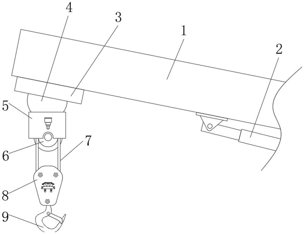 Hoisting equipment for material carrying