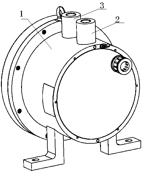 Motor-independent cooling loop system and manufacturing method