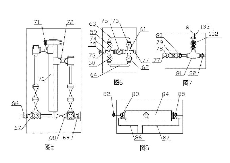 Testing device for deep wells and high-temperature and high-pressure wells