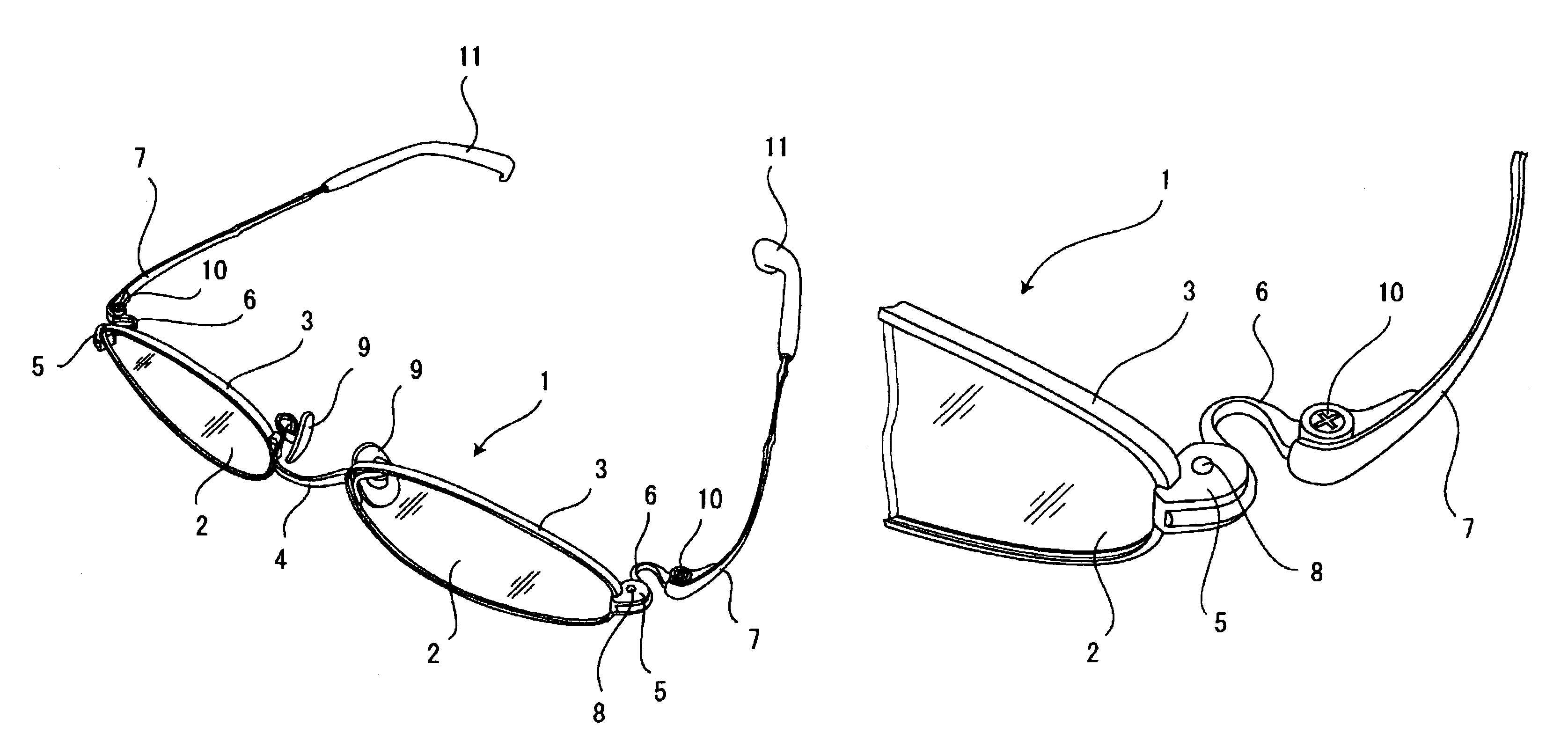 Eyeglass frame