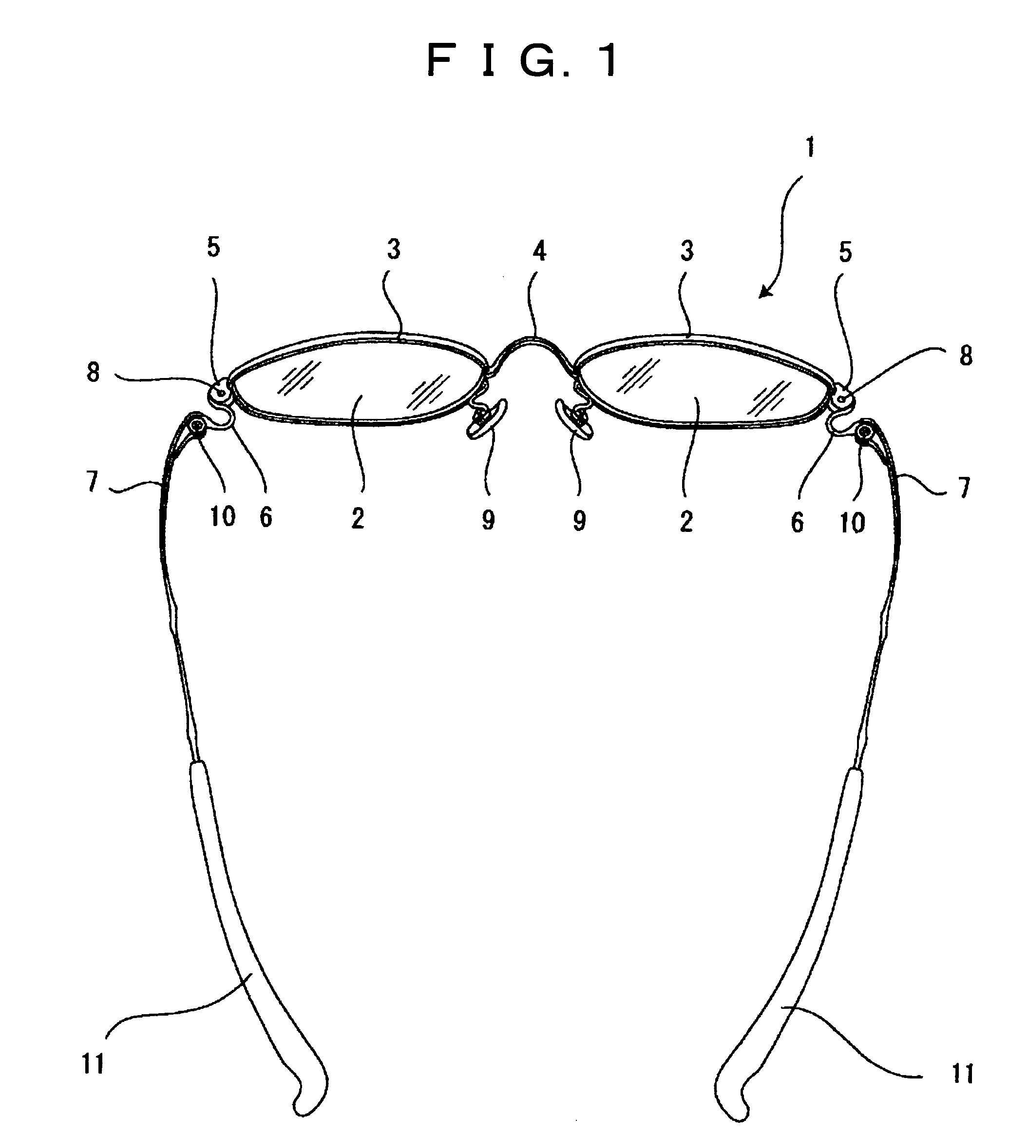 Eyeglass frame