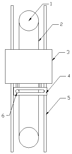 Waste cotton cleaning system based on non-impact reversing mechanism