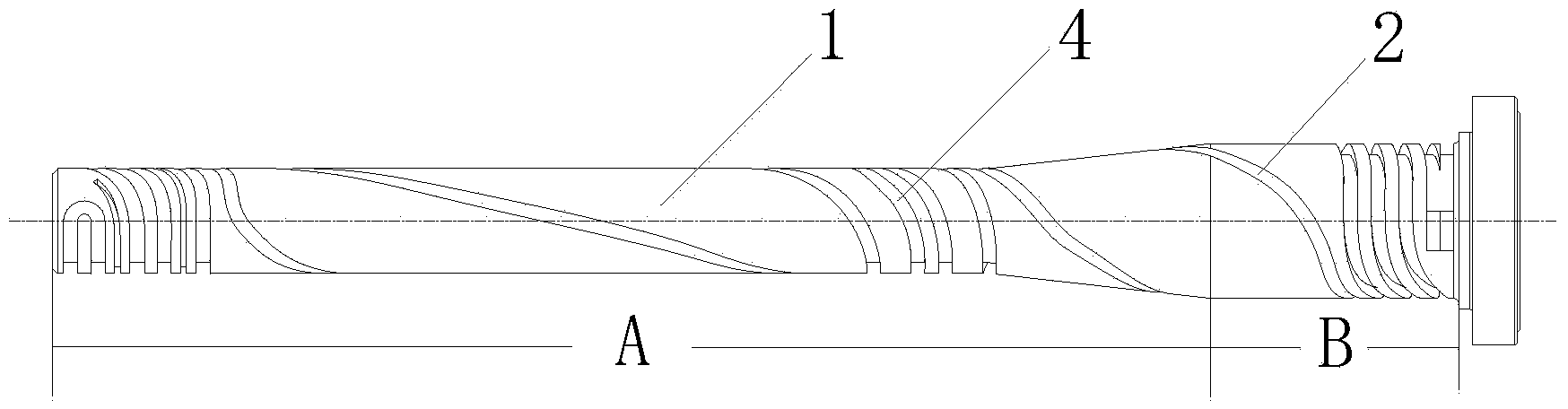 Hot nozzle main body