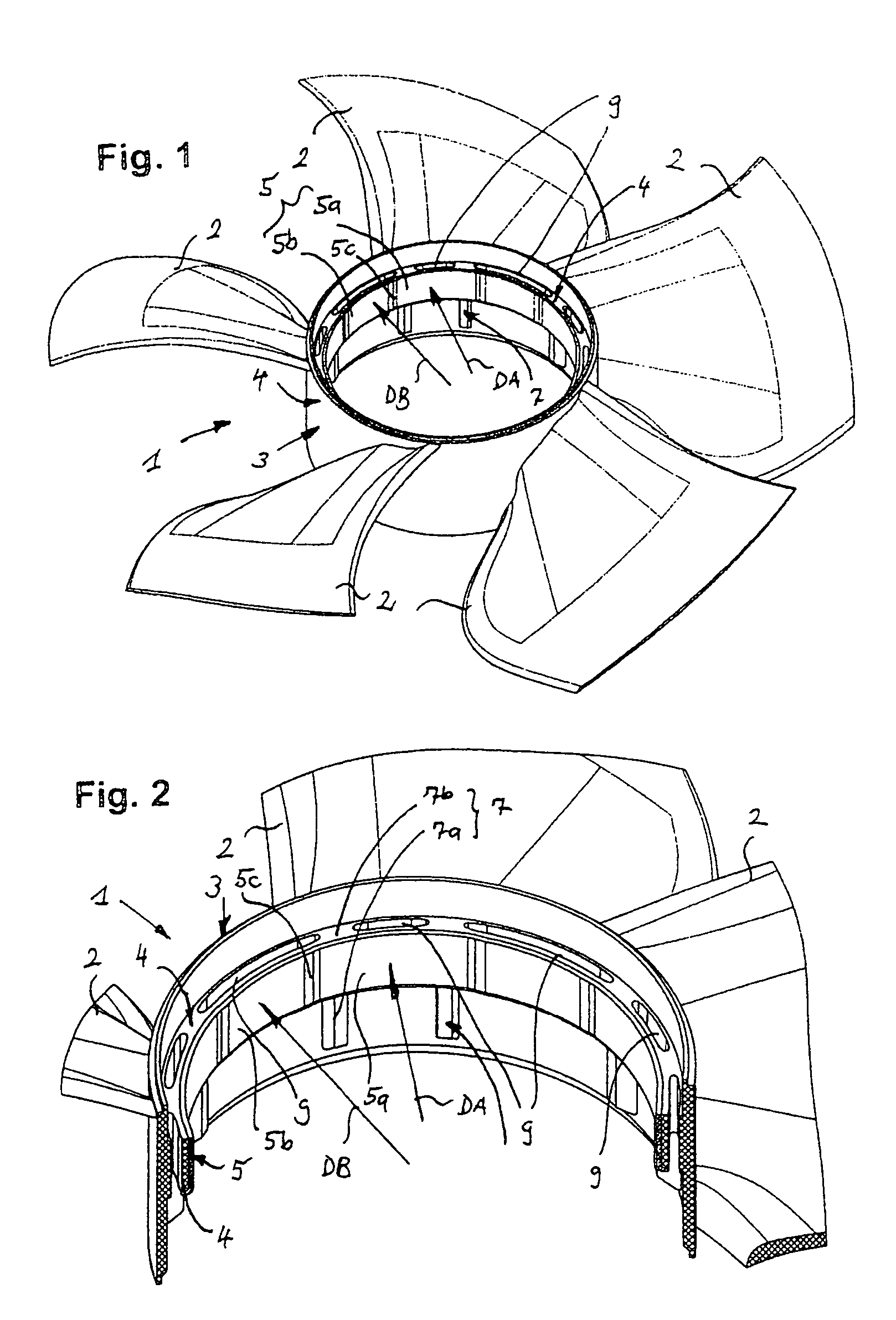 Impeller, in particular for an axial fan