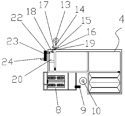 Water supply system for factory circulating water breeding of sturgeons