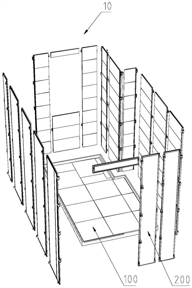 Integrated bathroom