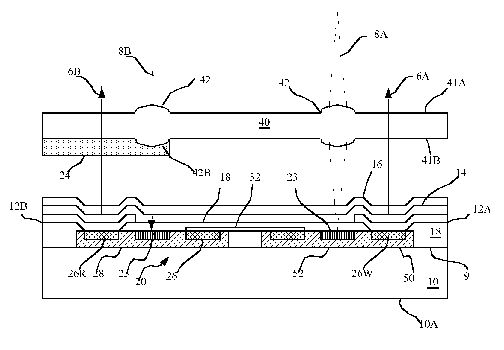 Apparatus for displaying and sensing images