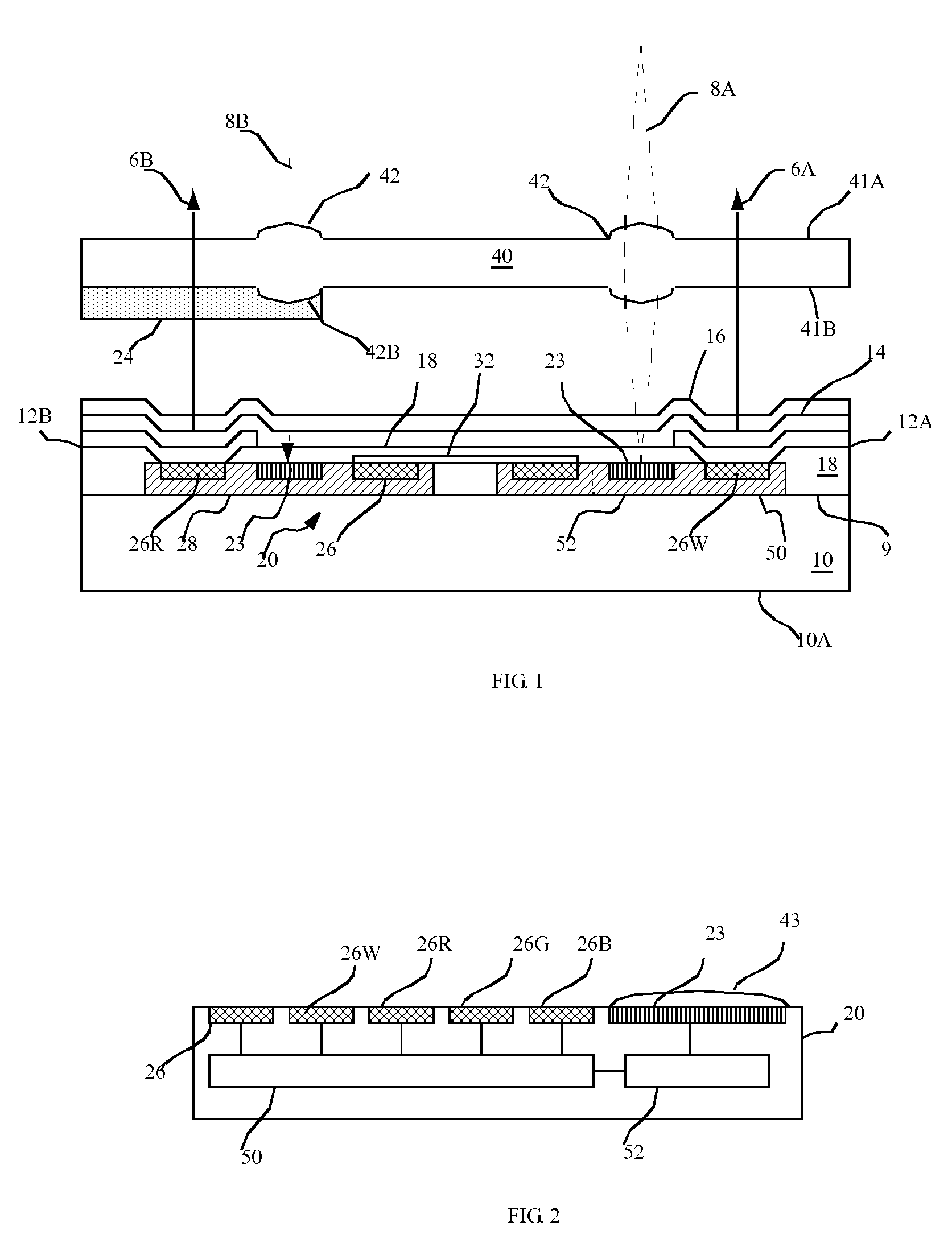 Apparatus for displaying and sensing images