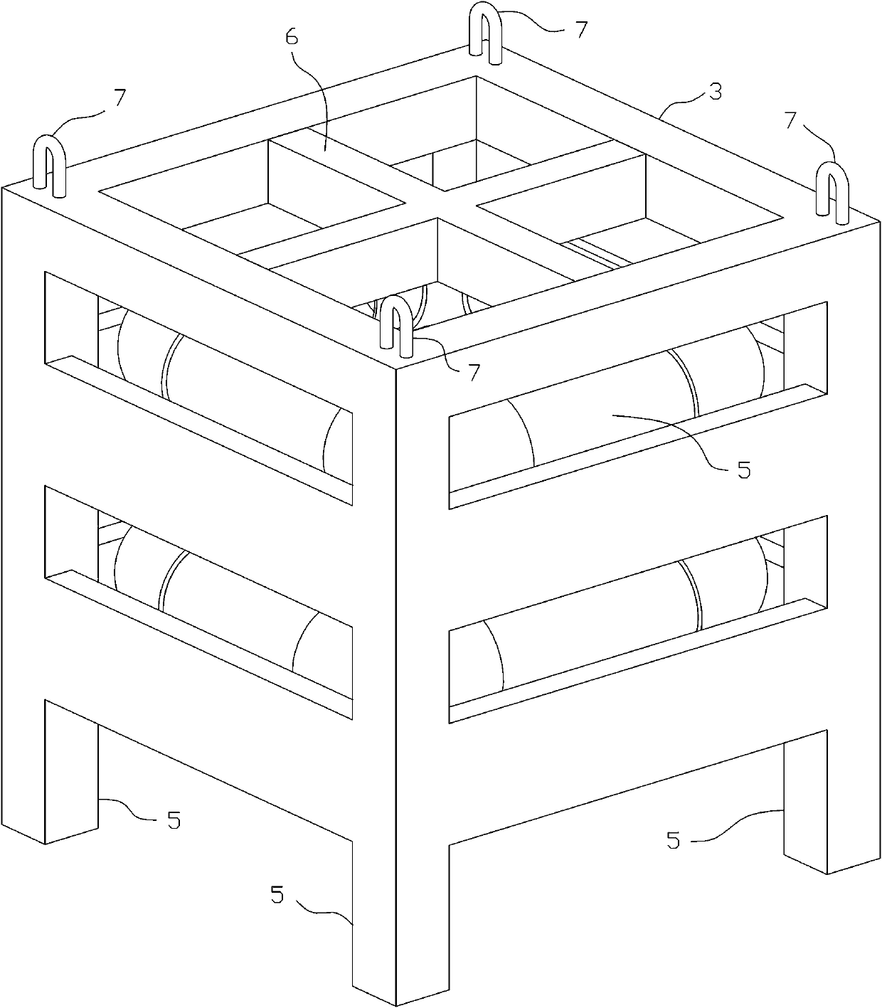 Anti-wave artificial fish reef for deep water areas