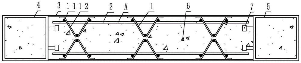 Steel bar truss stiffened steel concrete composite shear wall