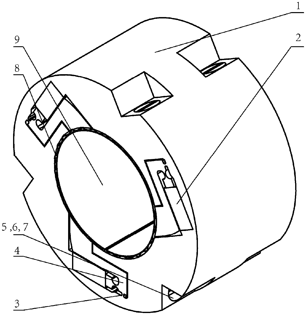 Novel Active Air Foil Bearing Based on PZT and Flexible Hinge