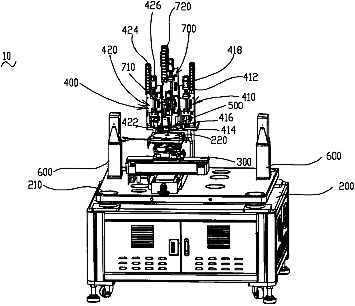 Automatic wafer testing machine