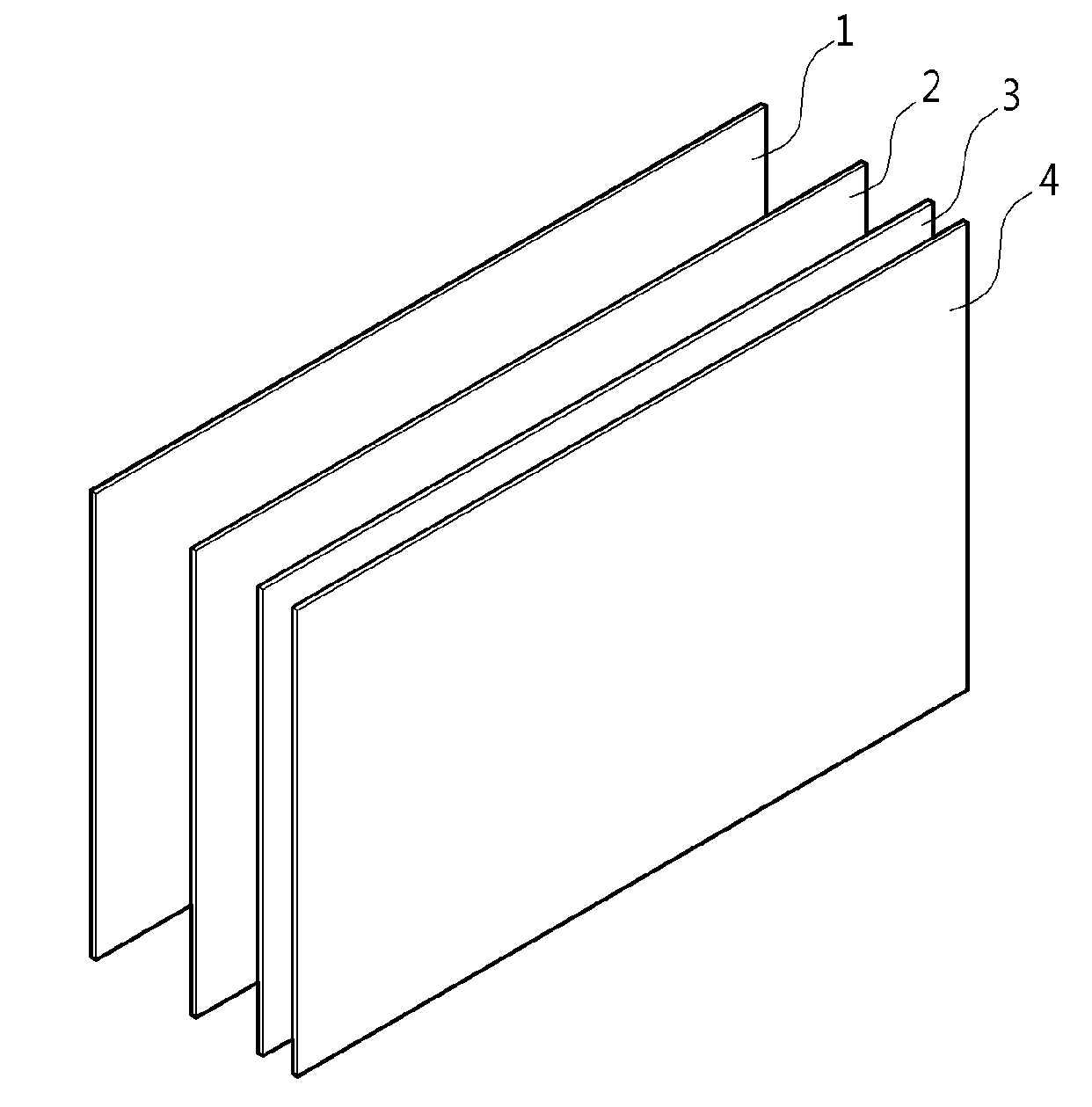 Multi-layer display apparatus and display method using it