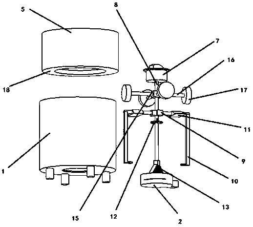 Traditional Chinese medicine dryer based on rotary ascending type stirring hooks and drying method of traditional Chinese medicine dryer