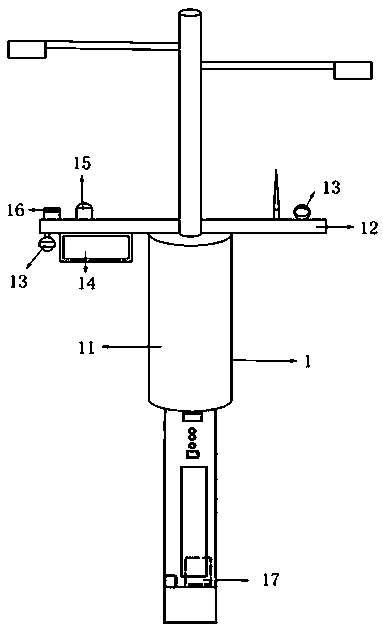 Intelligent guiding device for rapid traffic dispersion and rescue vehicle avoidance in emergency