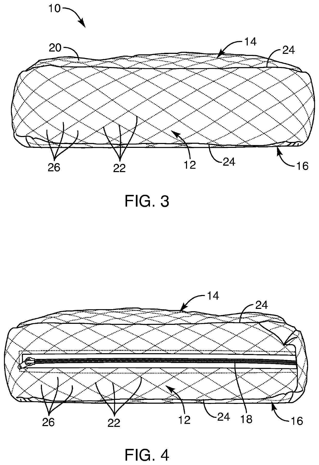 CPAP pillow apparatus and method