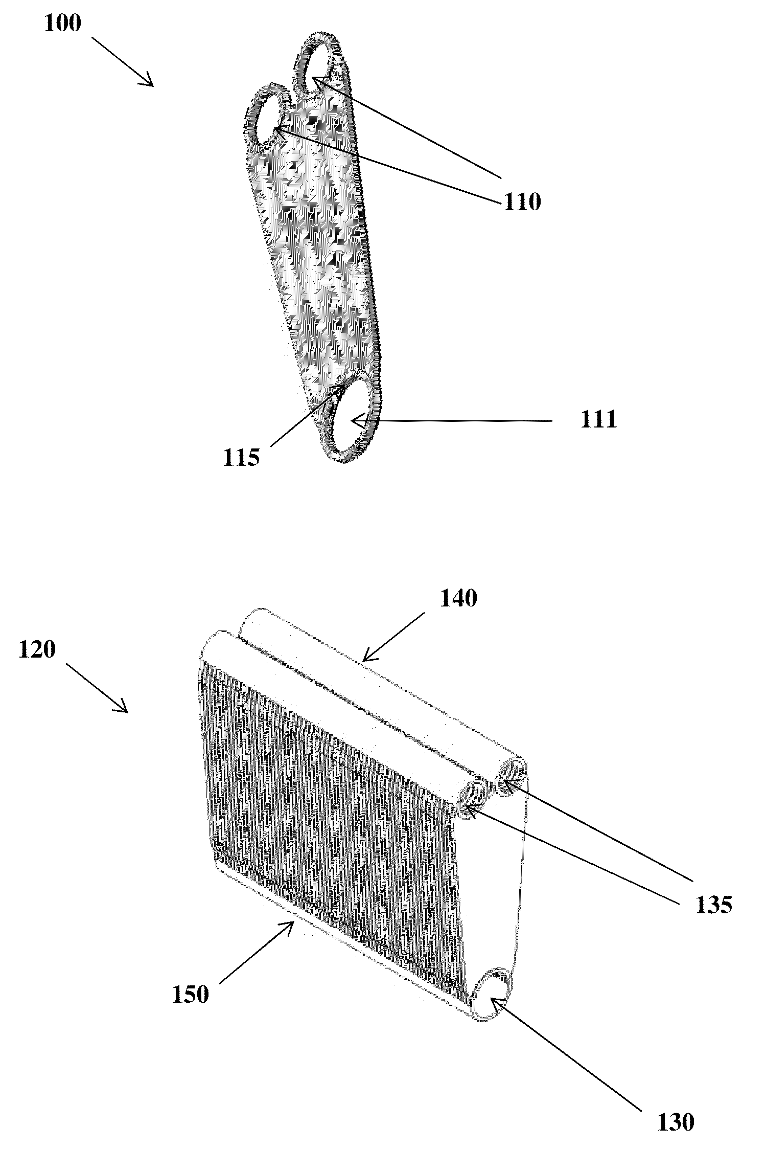 Compact Radial Counterflow Recuperator