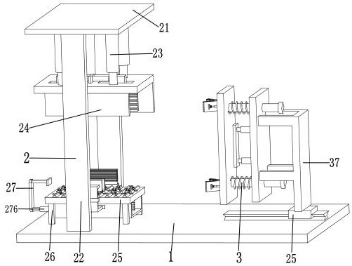 A soft pack lithium battery package support robot