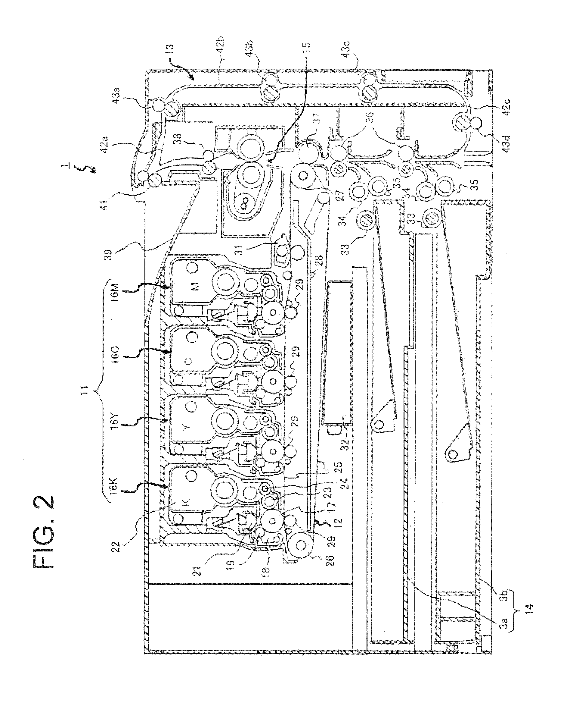 Image-forming apparatus and paper cassette used therein