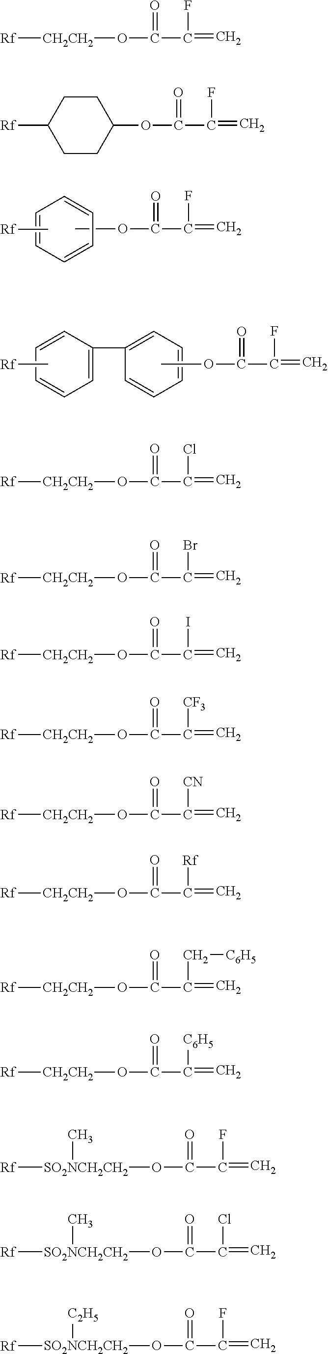 Treatment comprising water- and oil-repellent agent