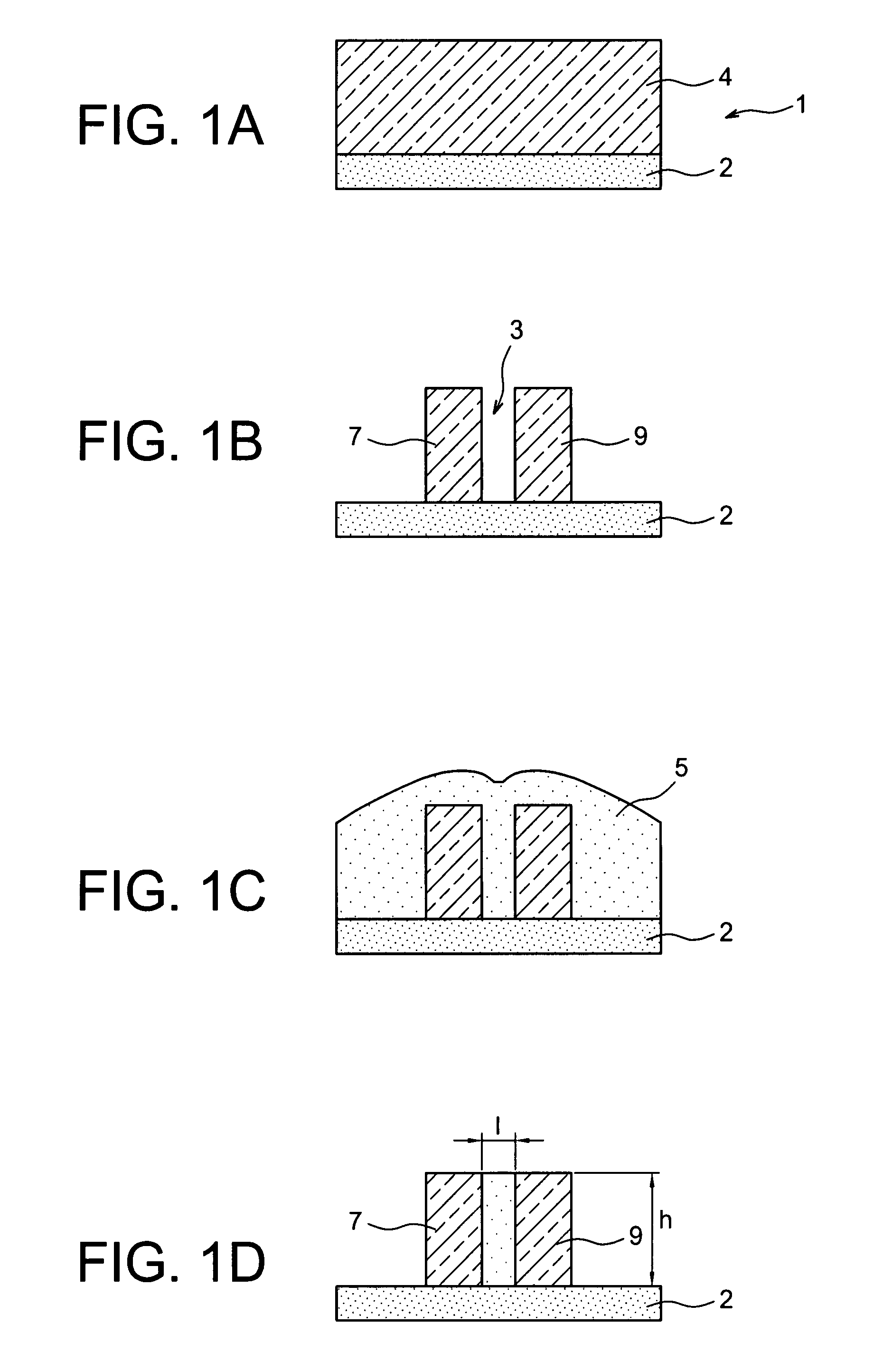 Slotted guide structure