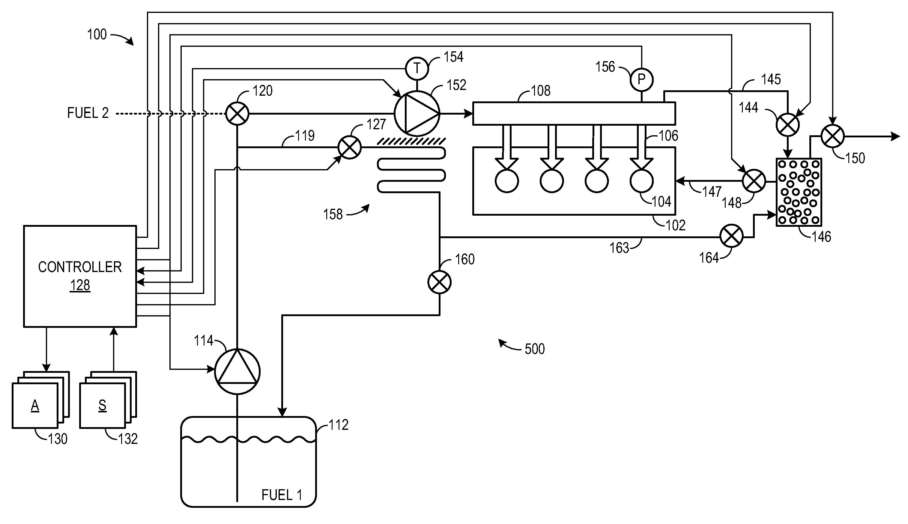 Approach for controlling fuel flow with alternative fuels