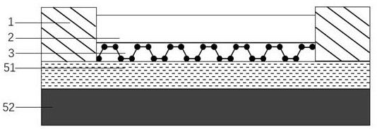 A two-dimensional material composite multicolor infrared detection chip with a hollow surface plasmon structure