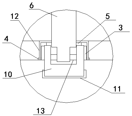 Lifting device used for horizontal moving type lateral overturning dump truck