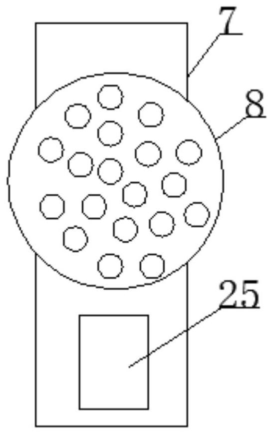 An easy-to-install agricultural vehicle cleaning device