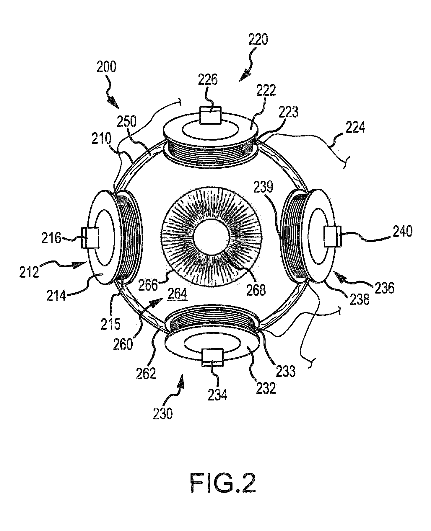 Animatronic eye with an electromagnetic drive and fluid suspension and with video capability