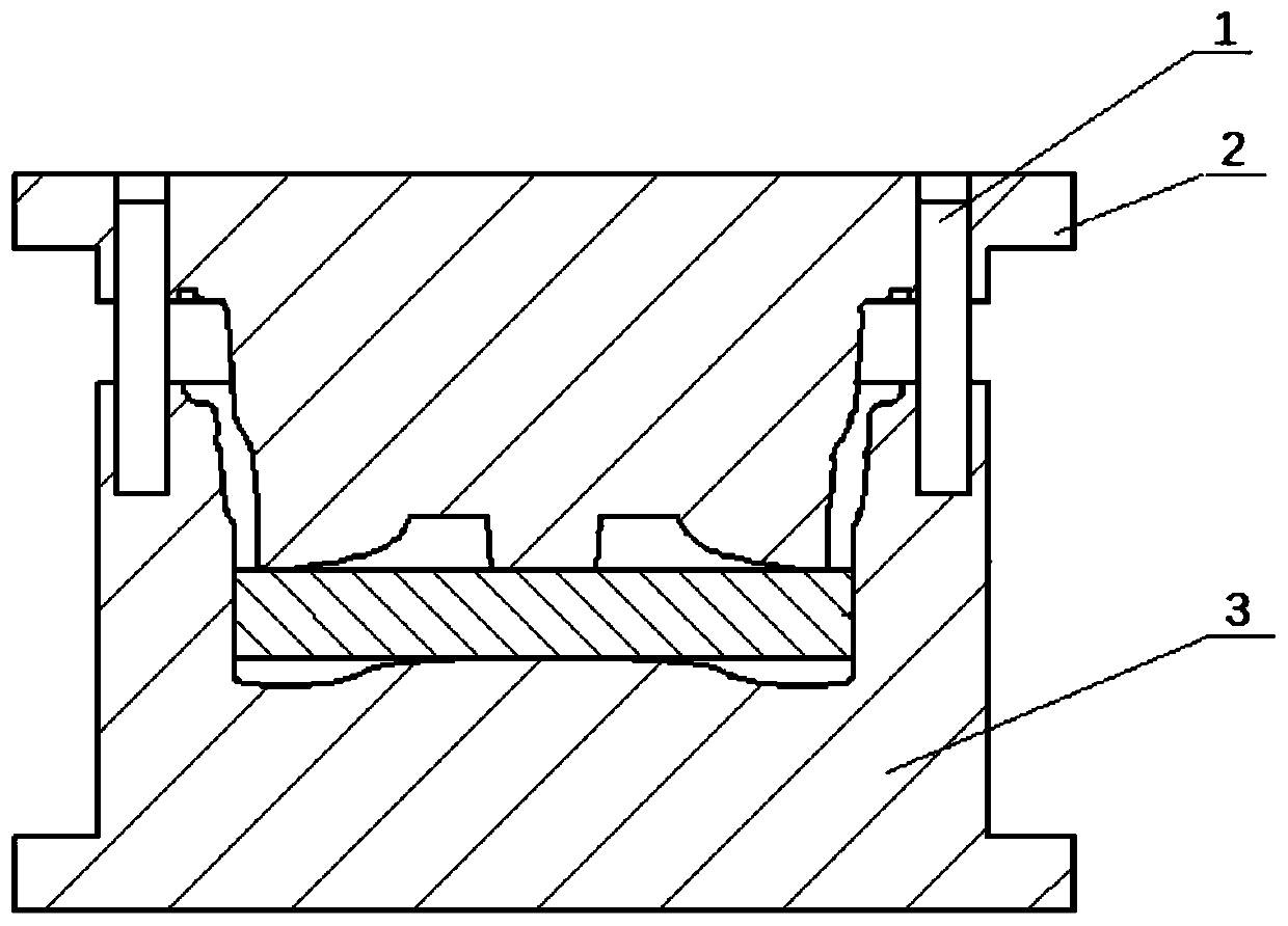 Hub extrusion forming method