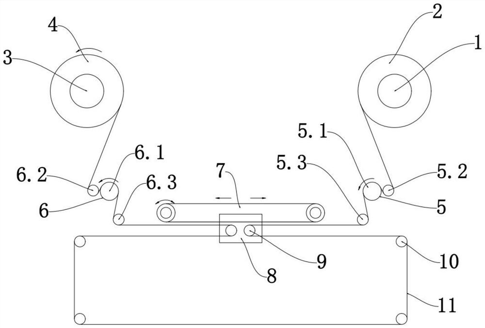 Gold stamping aluminum foil leapfrogging control equipment