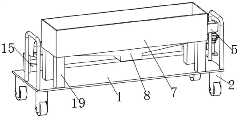 Efficient plastic runway paver and plastic runway paving method thereof