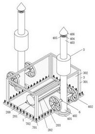 Wireless water pressure transmission device